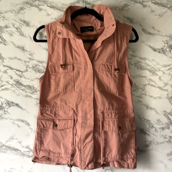 Love Tree Jackets & Blazers - Love Tree Small mauve vest